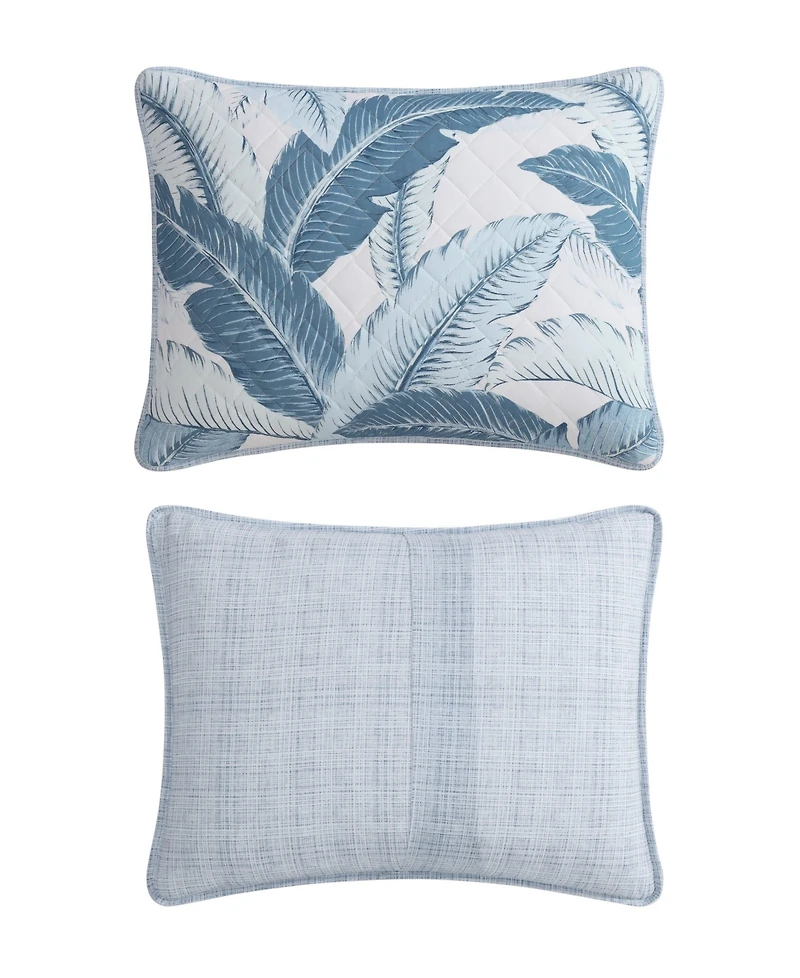 Tommy Bahama Home Vintage Palms Cotton Reversible 3-Pc. Quilt Set