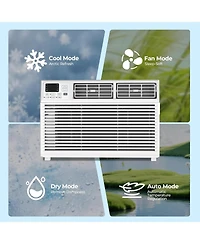 Cowsar 8000 Btu Window Air Conditioner for 350 Sq. Ft.
