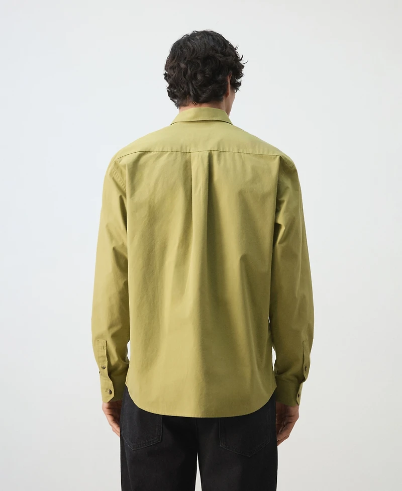 Mango Men's Cotton Relaxed-Fit Shirt