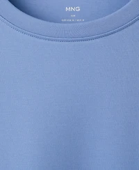 Mango Men's Slim-Fit Comfort Stretch T-Shirt