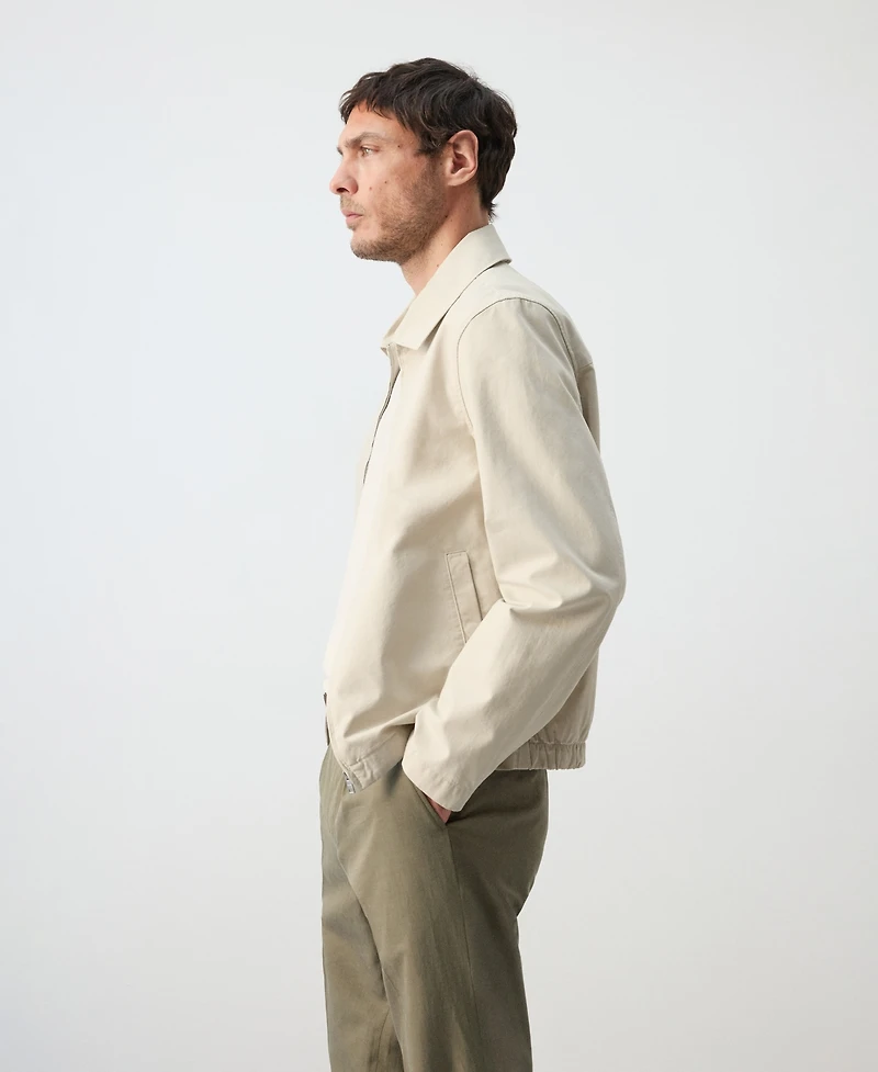Mango Men's Lightweight Cotton Lyocell Jacket
