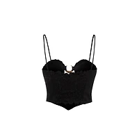 Luna B Veronica Strapless Accessory Top