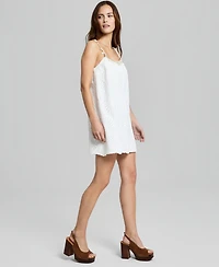 And Now This Women's Embroidered Seashell Minidress, Macy's Exclusive