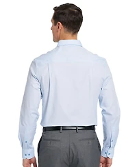 Nick Graham Men's Newbury Text Modern-Fit Dress Shirt