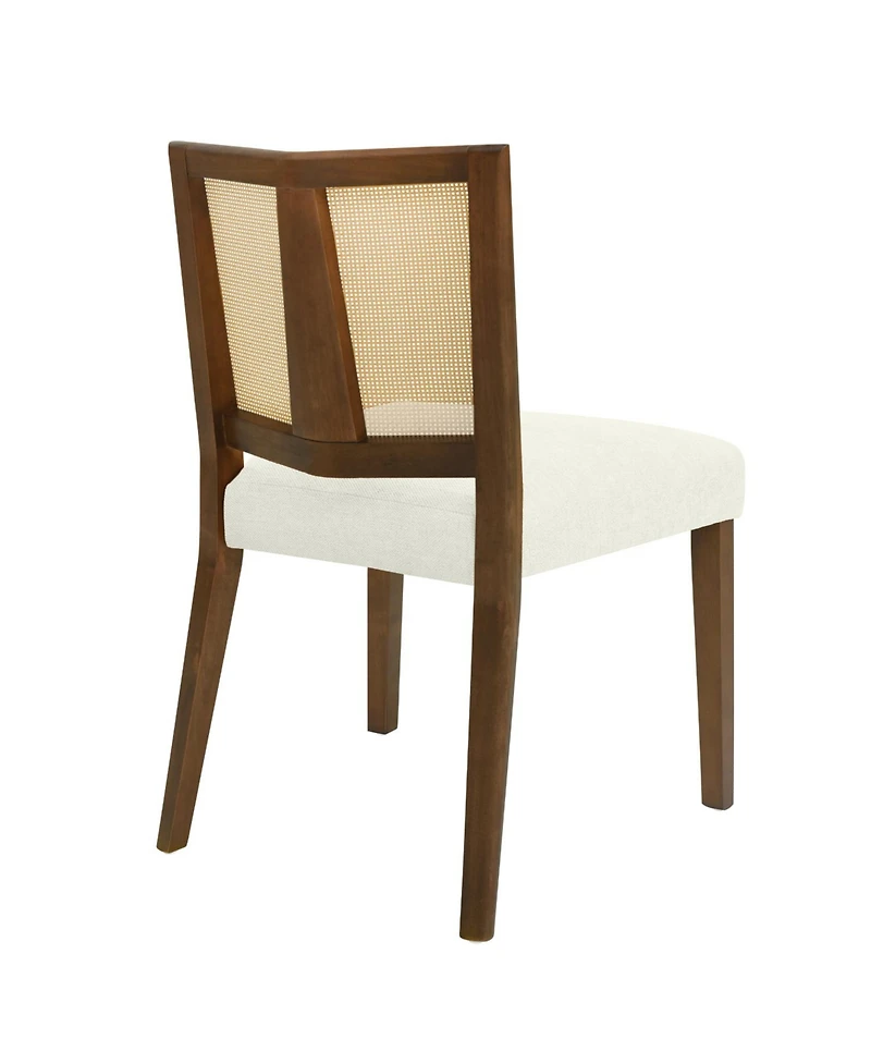 Streamdale Furniture Rattan Dining Chair Without Arm Set of 2