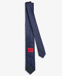 Hugo by Hugo Boss Men's Dot Skinny Silk Tie