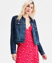 Lucky Brand Cotton Denim Trucker Jacket