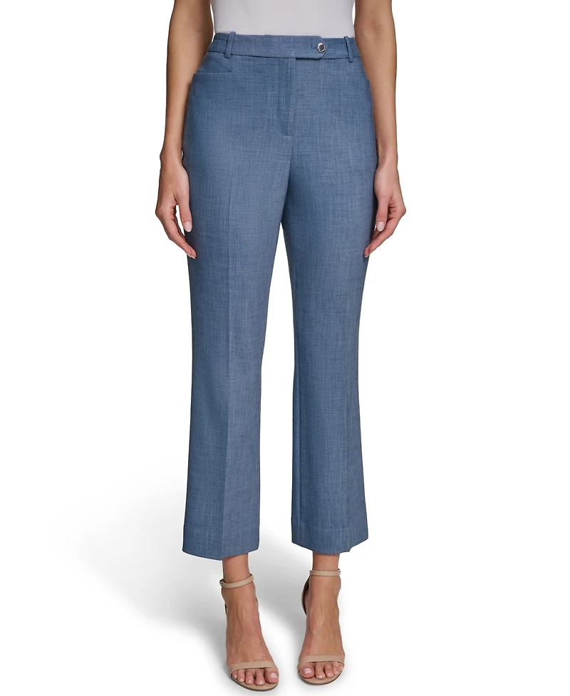 Calvin Klein Petite High-Waisted Modern-Fit Pants