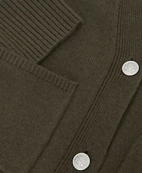 Reiss Women's Wool-Cashmere Button-Through Cardigan Sweater