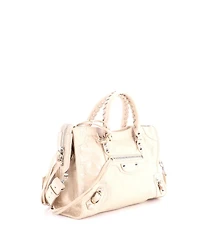Pre-Owned Balenciaga Small City Classic Studs Bag Leather