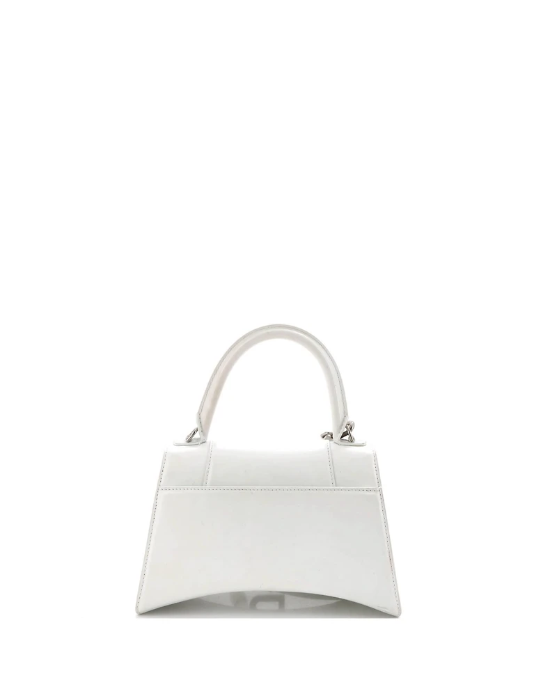Pre-Owned Balenciaga Small Hourglass Top Handle Bag Leather