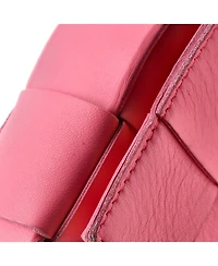 Pre-Owned Bottega Veneta Cassette Crossbody Bag Maxi Intrecciato Leather