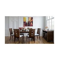 Jofran Urban Icon Contemporary Slotback Upholstered Counter Stool (Set of 2