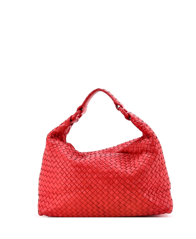 Pre-Owned Bottega Veneta Medium Sloane Hobo Intrecciato Nappa