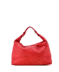 Pre-Owned Bottega Veneta Medium Sloane Hobo Intrecciato Nappa