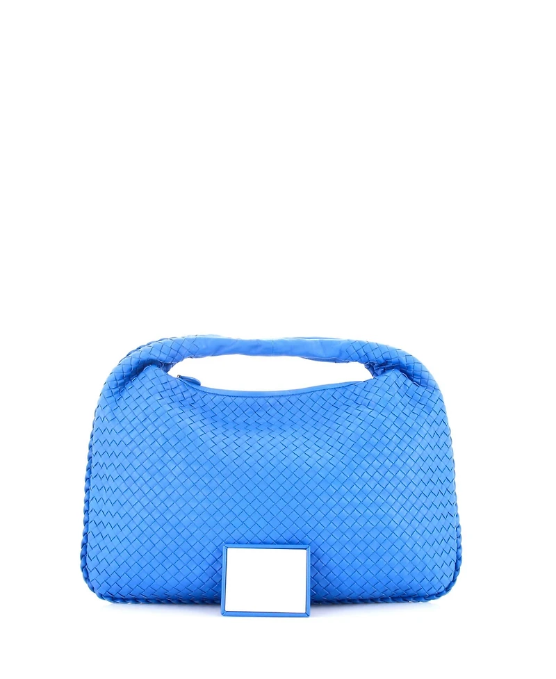 Pre-Owned Bottega Veneta Large Veneta Hobo Intrecciato Nappa