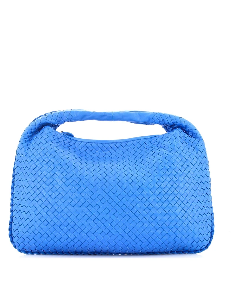 Pre-Owned Bottega Veneta Large Veneta Hobo Intrecciato Nappa