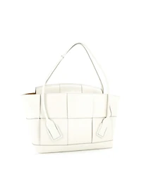 Pre-Owned Bottega Veneta Large Arco Bag Maxi Intrecciato Leather