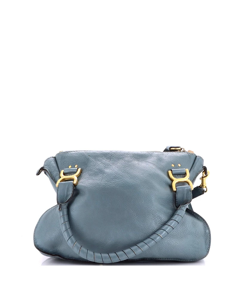Pre-Owned Chloe Medium Marcie Satchel Leather