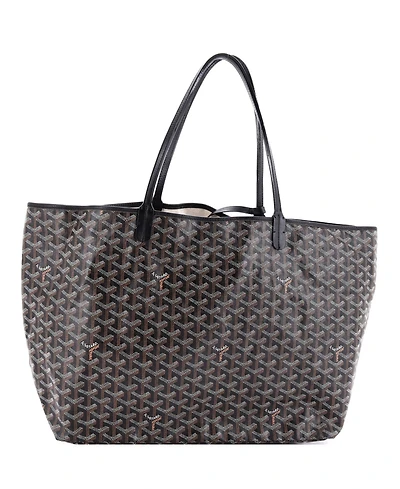 Pre-Owned Goyard Gm Saint Louis Tote Claire Voie Coated Canvas
