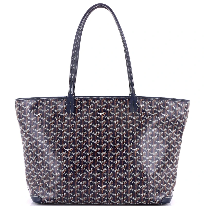 Pre-Owned Goyard Mm Artois Tote Coated Canvas