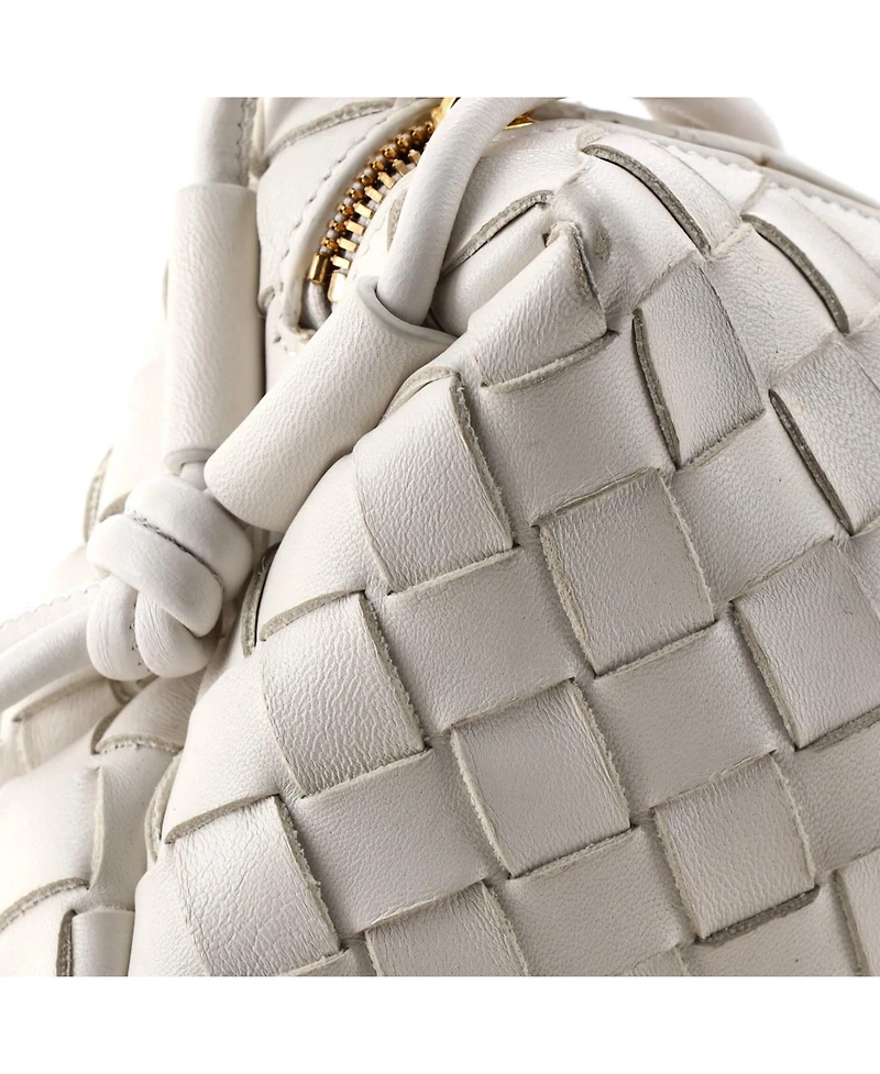Pre-Owned Bottega Veneta Mini Loop Crossbody Bag Intrecciato Nappa