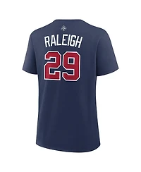 Nike Women's Cal Raleigh Navy Usa Baseball 2026 World Classic Name Number T-Shirt