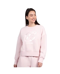 Starter Women's Light Pink Cleveland Cavaliers Pastel Boxy Sweatshirt