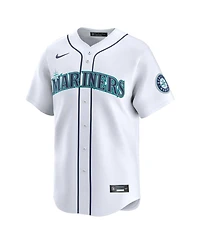 Nike Men's Josh Naylor White Seattle Mariners Home Limited Jersey