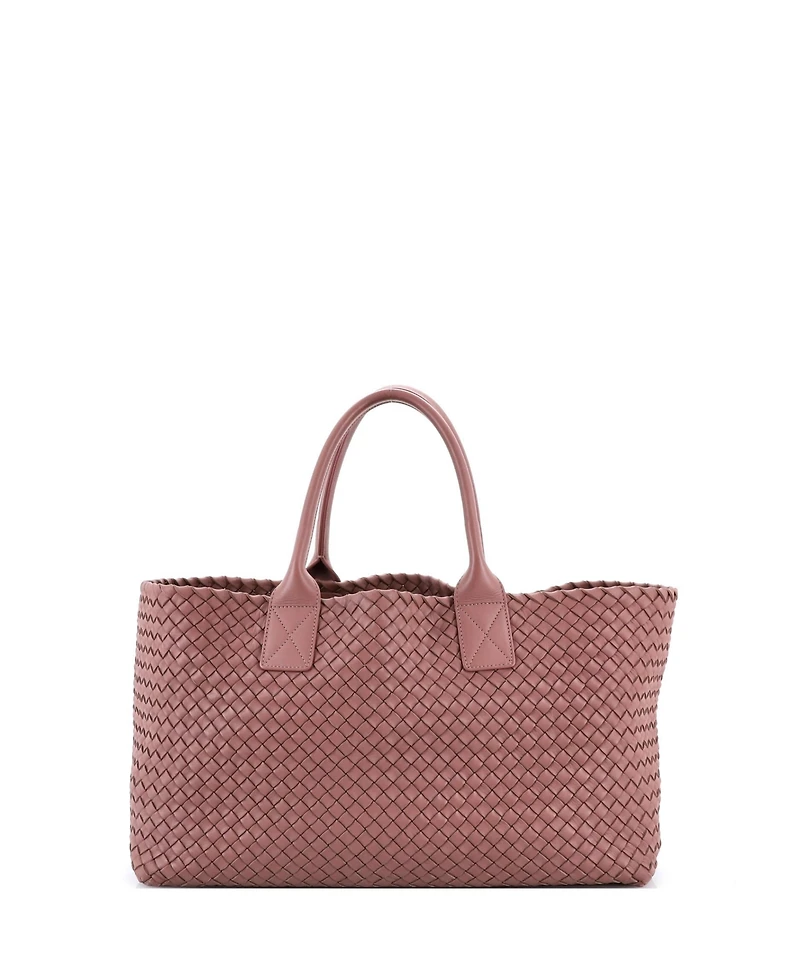 Pre-Owned Bottega Veneta Medium Cabat Tote Intrecciato Nappa