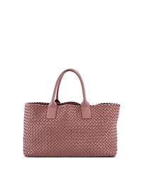 Pre-Owned Bottega Veneta Medium Cabat Tote Intrecciato Nappa