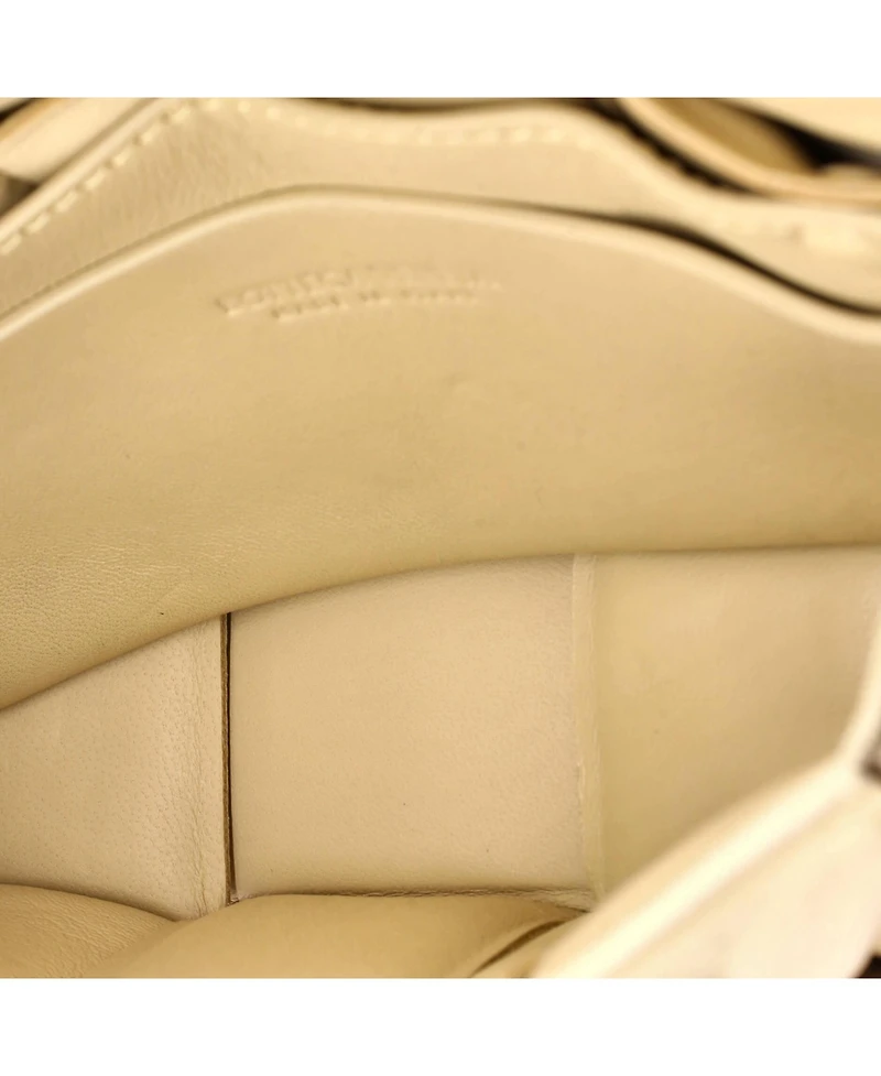 Pre-Owned Bottega Veneta Cassette Belt Bag Padded Intrecciato Leather