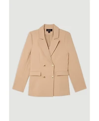 Karen Millen Women's Tailored Doubled Breasted Blazer