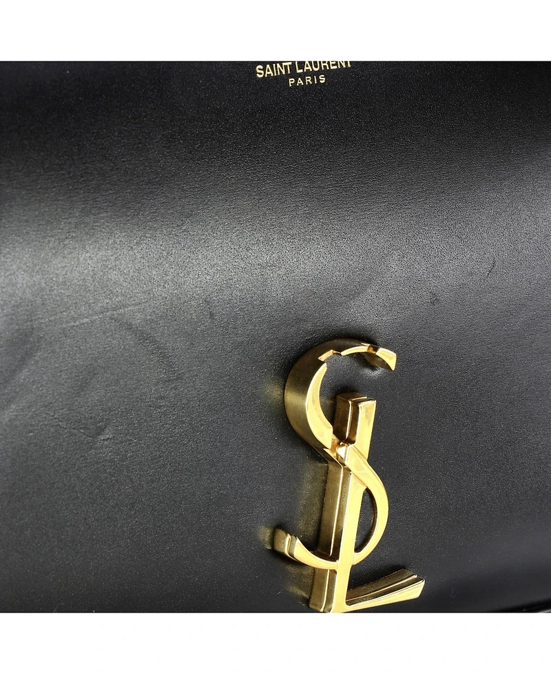 Pre-Owned Saint Laurent Mini Cassandra Top Handle Bag Leather