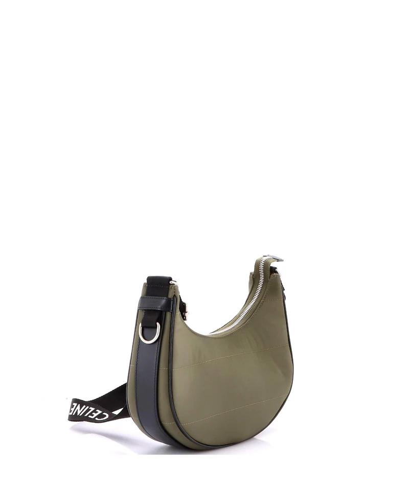 Pre-Owned Celine Ava Shoulder Bag Quilted Nylon