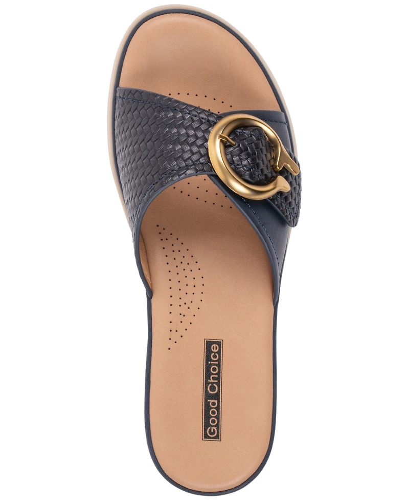 Gc Shoes Women's Raine Buckle Comfort Sandals