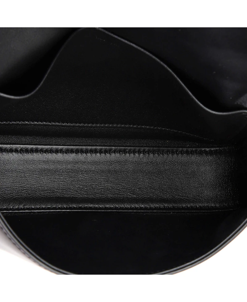 Pre-Owned Celine Small Triomphe Chain Shoulder Bag Leather