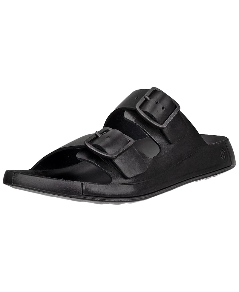 Ecco Men's Cozmo Buckle Slide Sandals