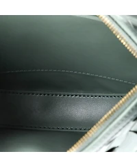 Pre-Owned Bottega Veneta Mini Sunrise Shoulder Bag Intrecciato Leather