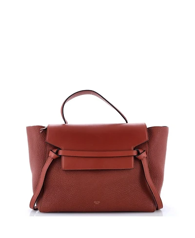 Pre-Owned Celine Mini Belt Bag Textured Leather