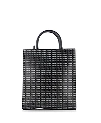 Pre-Owned Celine Small Vertical Cabas Tote All Over Logo Print Leather