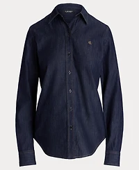 Lauren Ralph Women's Classic-Fit Long-Sleeve Shirt