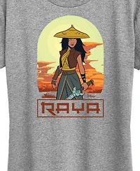 Hybrid Apparel Plus Raya and The Last Dragon Desert Graphic T-Shirt