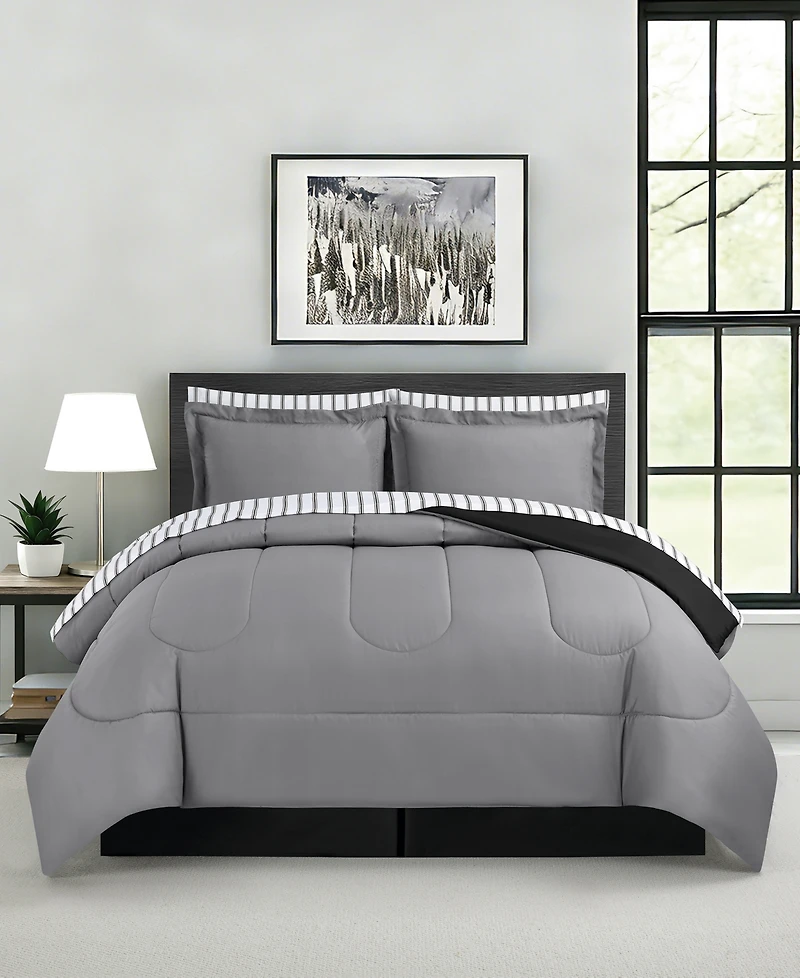 Macy's Drew Reversible 8-Pc. Comforter Sets
