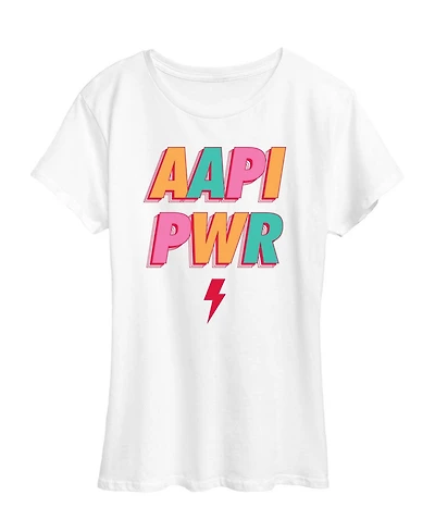 Hybrid Apparel Plus Instant Message Aapi Power Graphic T-Shirt