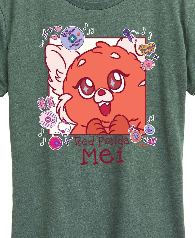 Hybrid Apparel Plus Turning Red Mei Panda Graphic T-Shirt