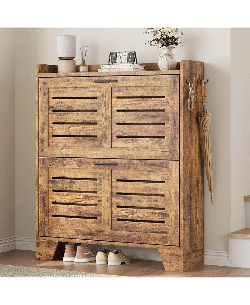 gaomon Narrow Freestanding Shoe Cabinet