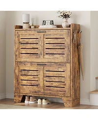 gaomon Narrow Freestanding Shoe Cabinet