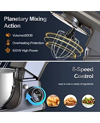 26Lbs/24H Portable Ice Maker Machine with Scoop and Basket