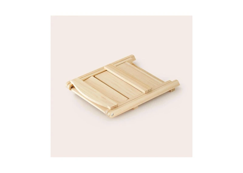 Tiny Land Play Kitchen Accessories – Play Kitchen Food Storage: Versatile Wooden Rack for Play Food